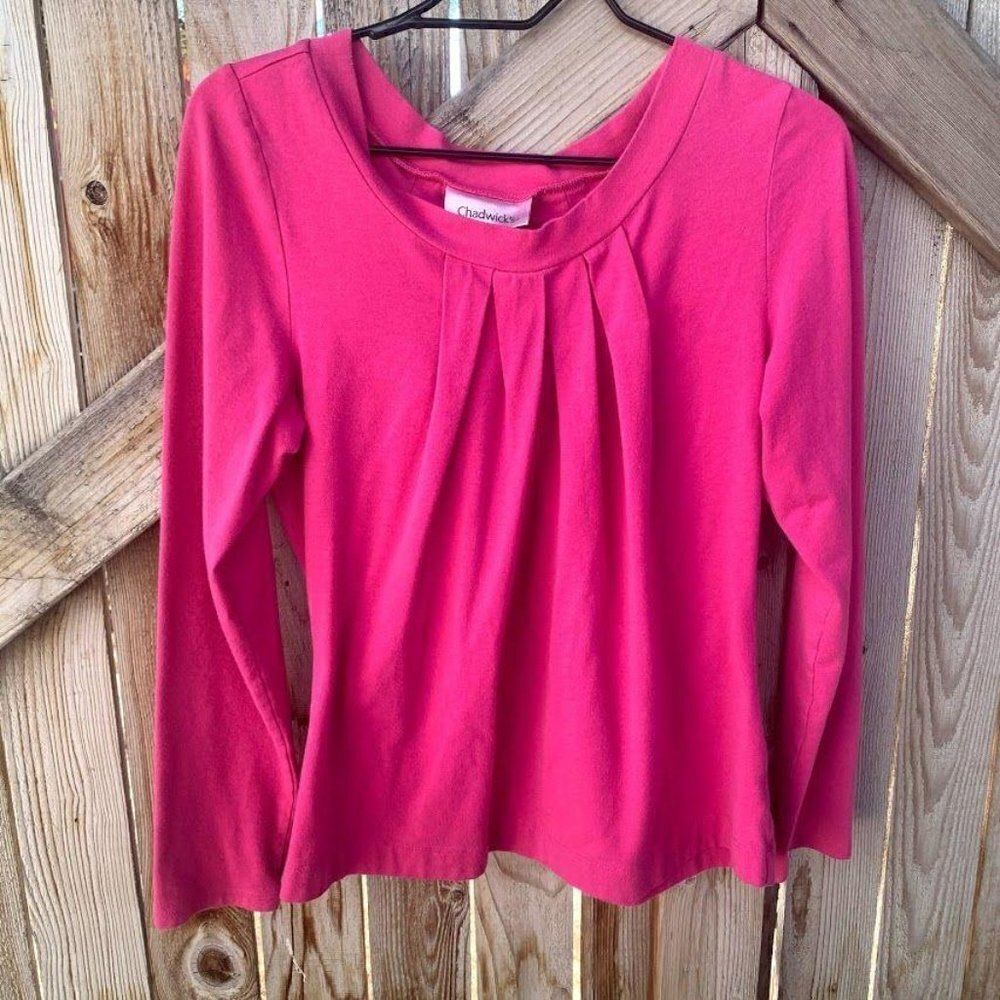 Chadwick’s blouse long sleeve top size medium